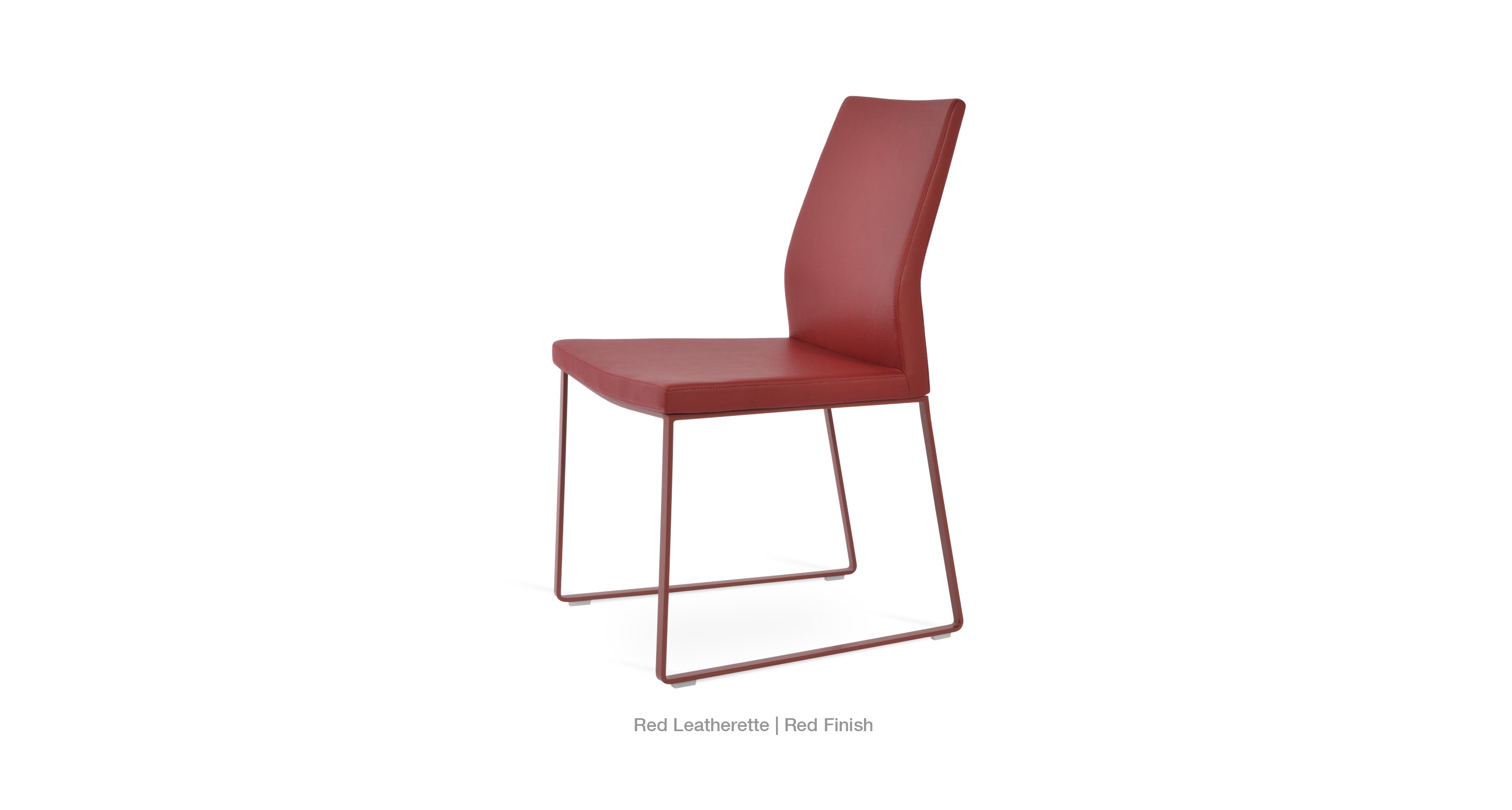 Pasha Sled Chair - elegant seating for dining areas | Image 126 | InSTYLE Home & Rugs