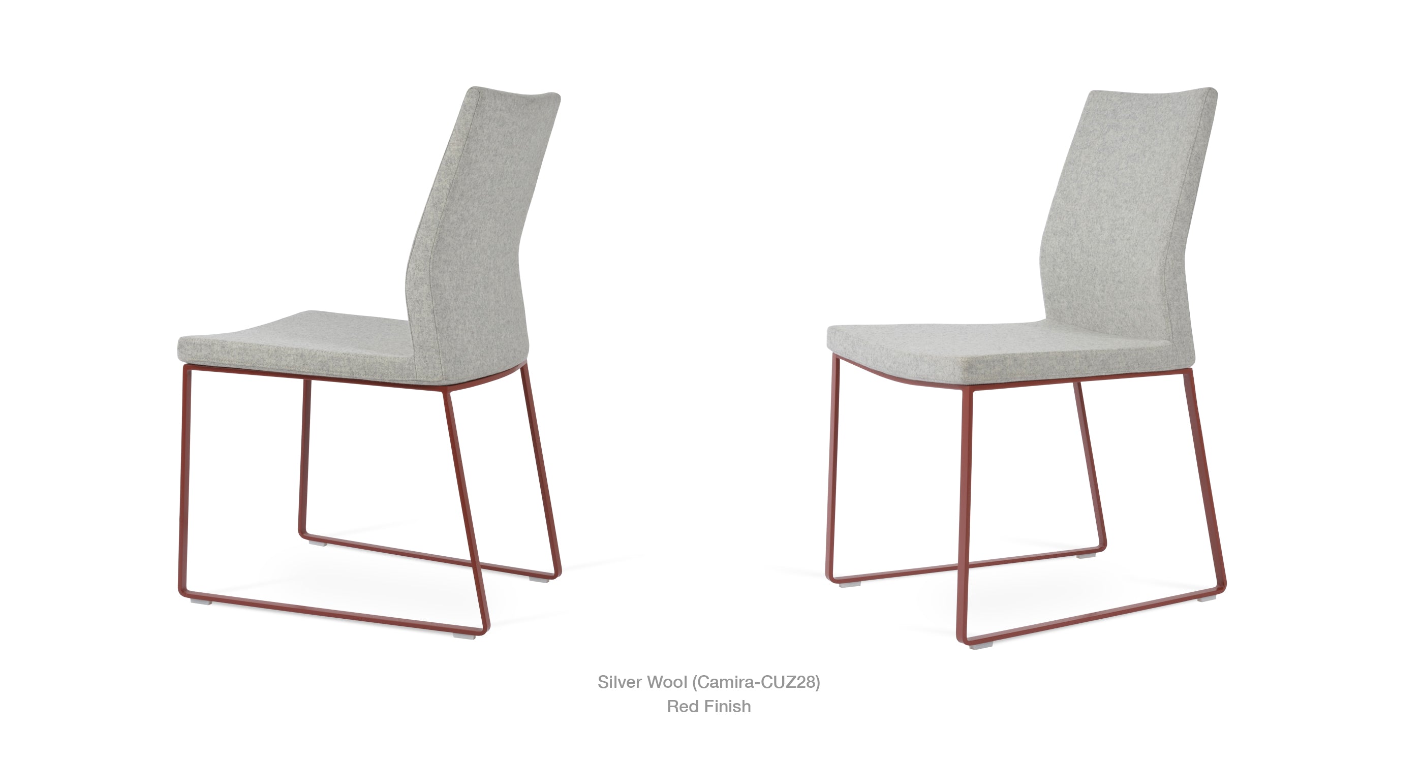 Pasha Sled Chair - elegant seating for dining areas | Image 127 | InSTYLE Home & Rugs