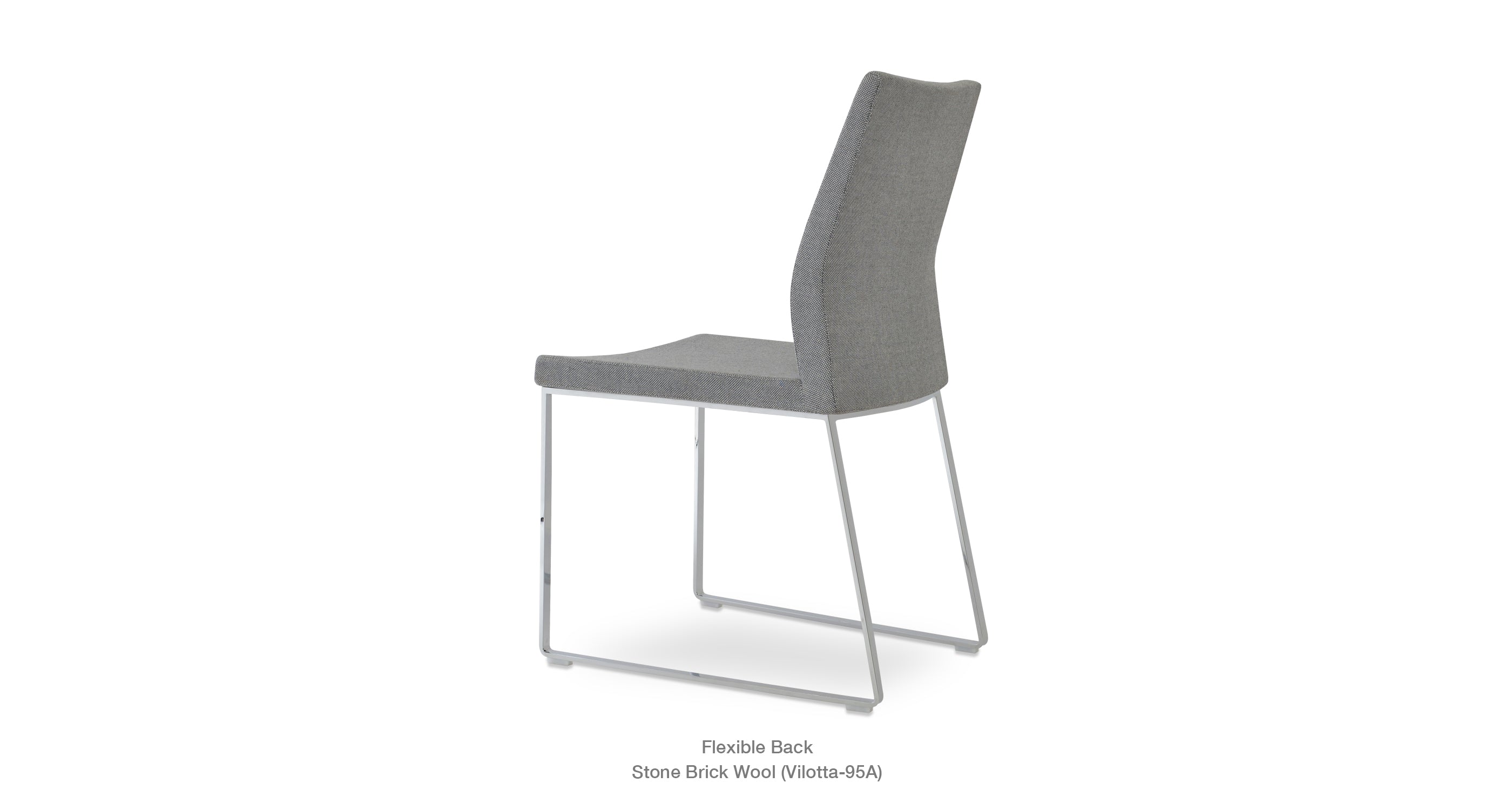Pasha Sled Chair - elegant seating for dining areas | Image 133 | InSTYLE Home & Rugs