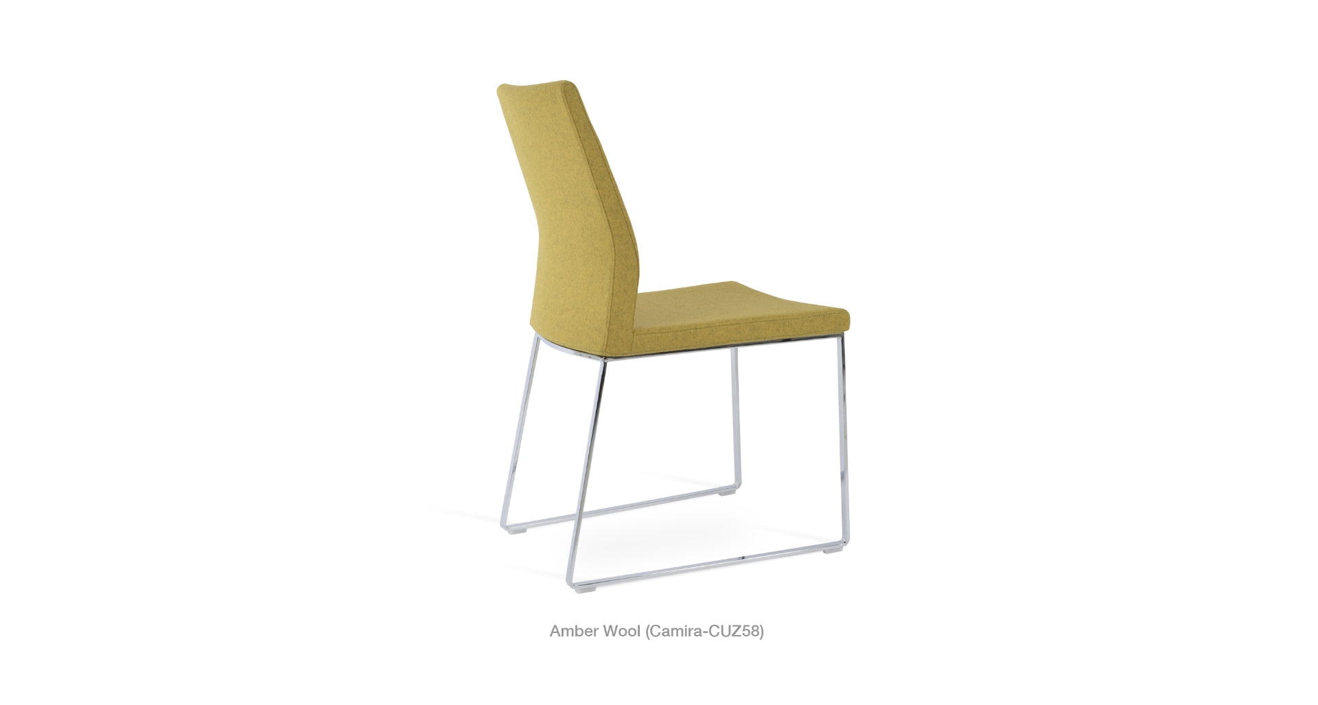 Pasha Sled Chair - elegant seating for dining areas | Image 91 | InSTYLE Home & Rugs
