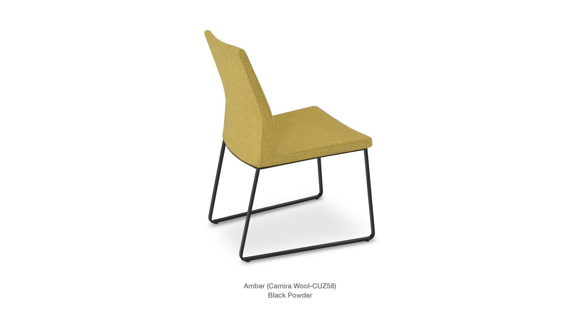 Pasha Sled Chair - elegant seating for dining areas | Image 92 | InSTYLE Home & Rugs