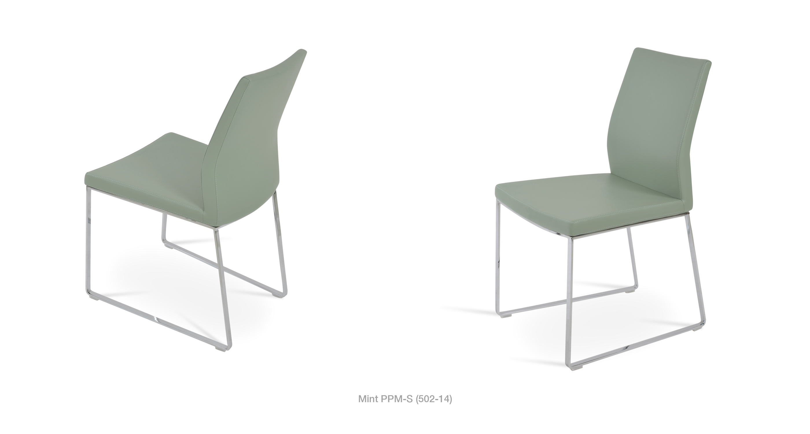 Pasha Sled Chair - elegant seating for dining areas | Image 144 | InSTYLE Home & Rugs