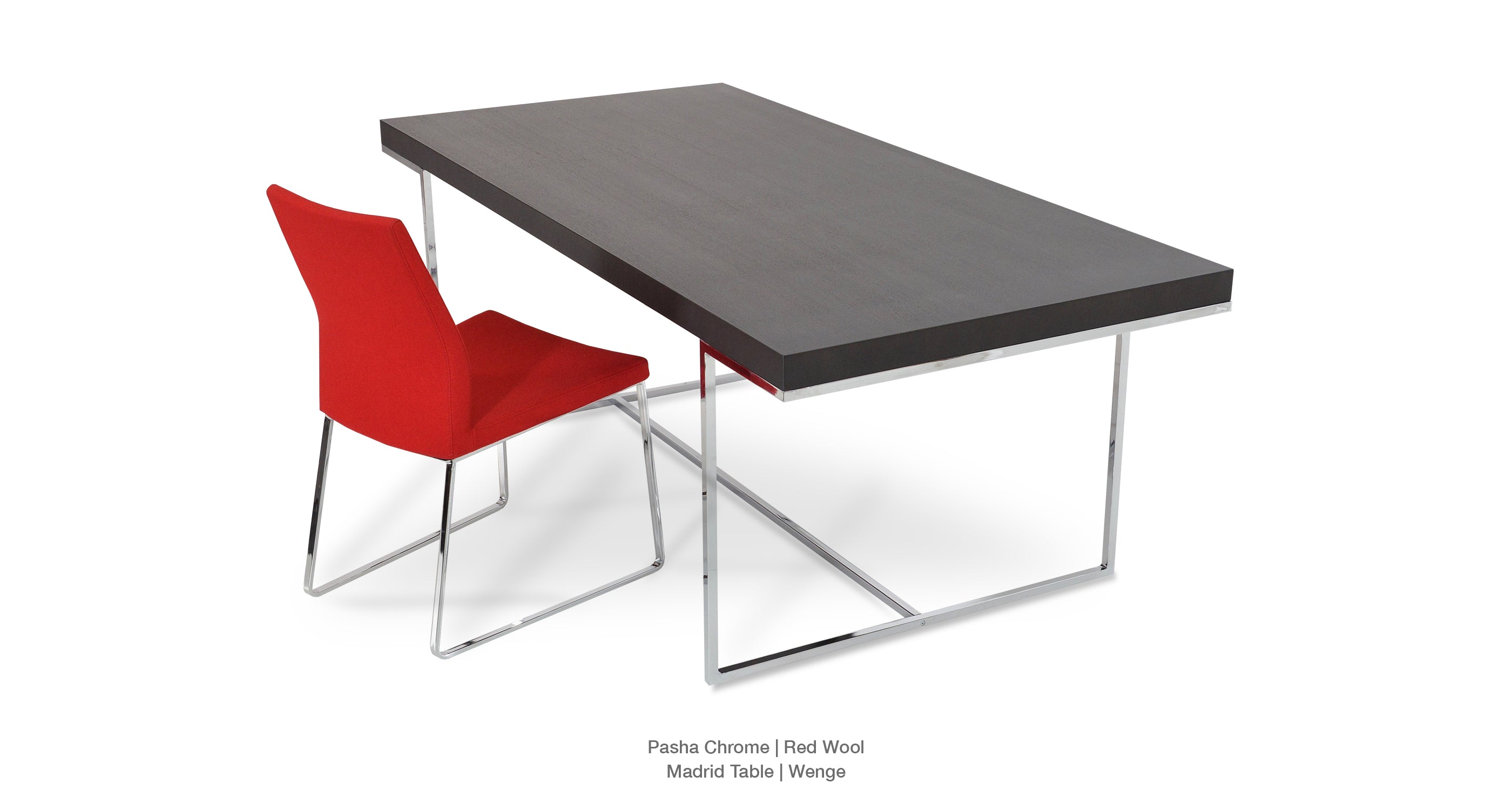 Pasha Sled Chair - elegant seating for dining areas | Image 148 | InSTYLE Home & Rugs