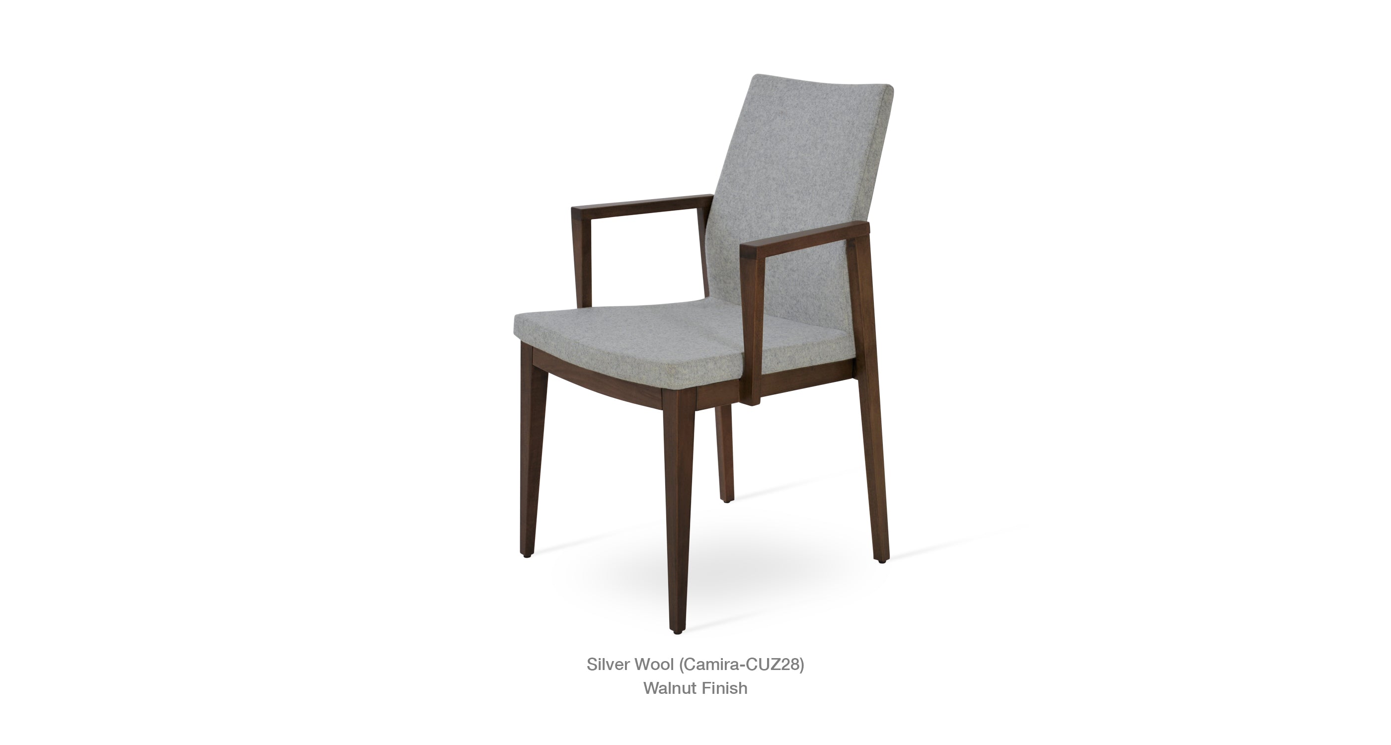 Pasha Wood Armchair - upholstered armchair with padded comfort | Image 7 | InSTYLE Home & Rugs