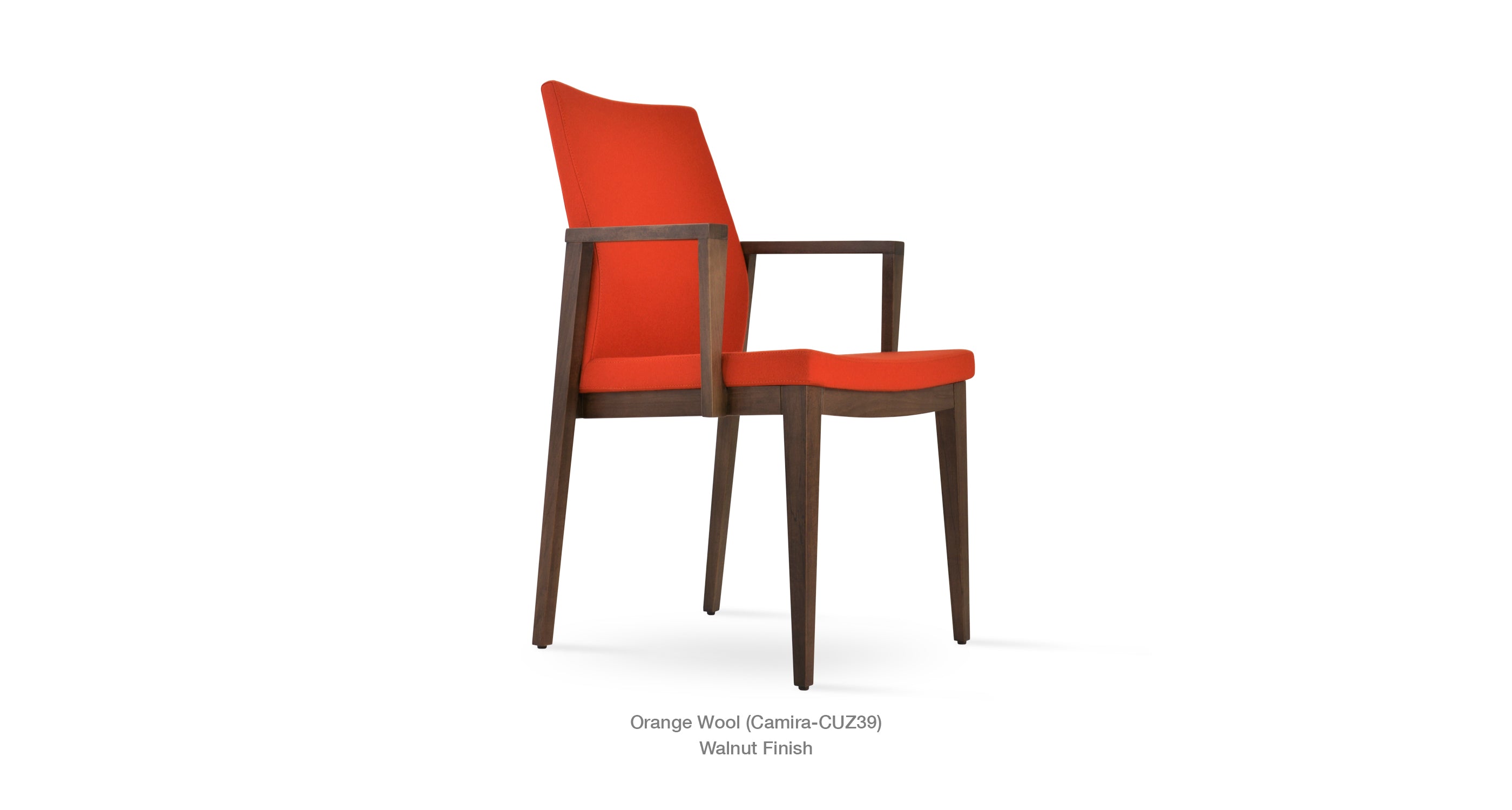 Pasha Wood Armchair - upholstered armchair with padded comfort | Image 10 | InSTYLE Home & Rugs