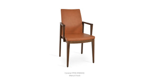 Pasha Wood Armchair - upholstered armchair with padded comfort | Image 18 | InSTYLE Home & Rugs