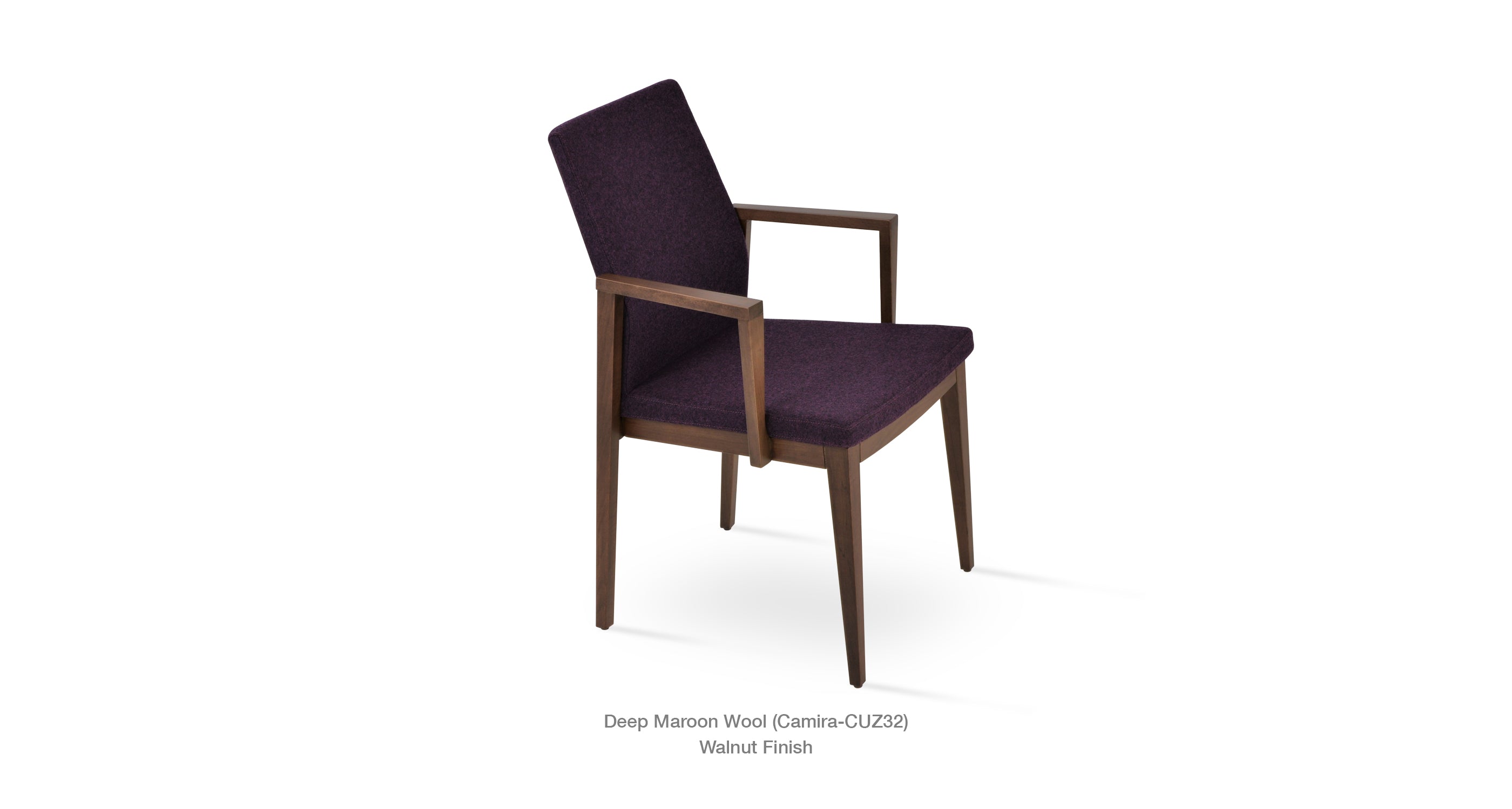 Pasha Wood Armchair - upholstered armchair with padded comfort | Image 21 | InSTYLE Home & Rugs