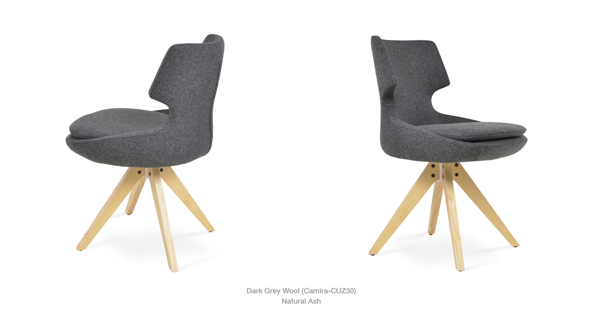 Patara Pyramid Swivel Chair - durable construction for long-lasting use | Image 32 | InSTYLE Home & Rugs