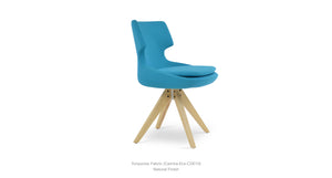 Patara Pyramid Swivel Chair - durable construction for long-lasting use | Image 26 | InSTYLE Home & Rugs