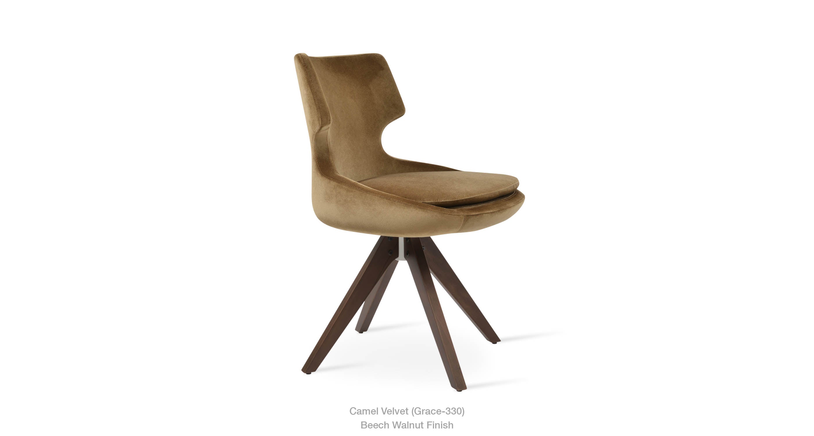 Patara Pyramid Swivel Chair - durable construction for long-lasting use | Image 38 | InSTYLE Home & Rugs