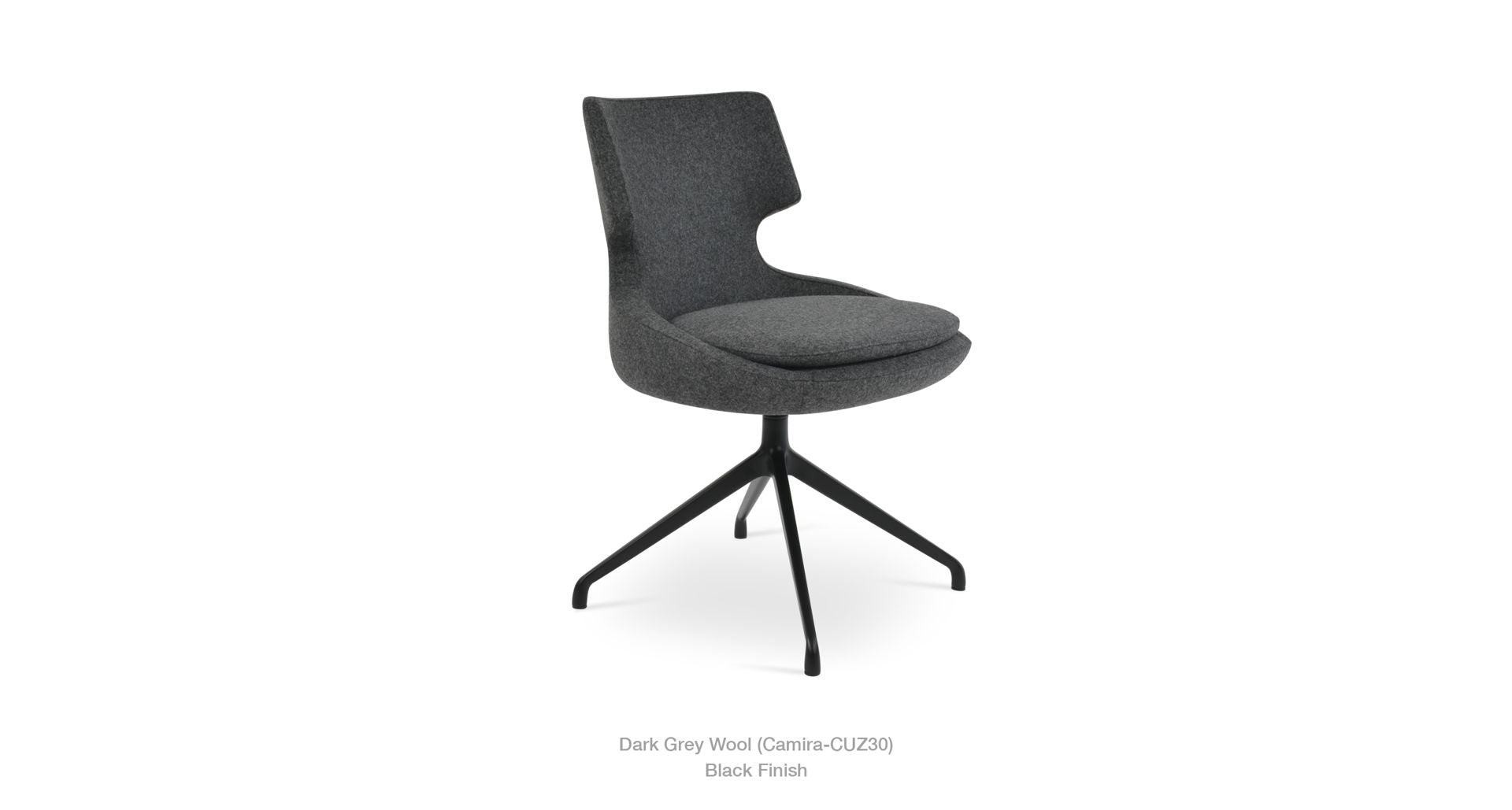 Patara Spider Swivel Chair - comfortable seating for dining and office spaces | Image 42 | InSTYLE Home & Rugs