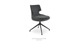 Patara Spider Swivel Chair - comfortable seating for dining and office spaces | Image 42 | InSTYLE Home & Rugs