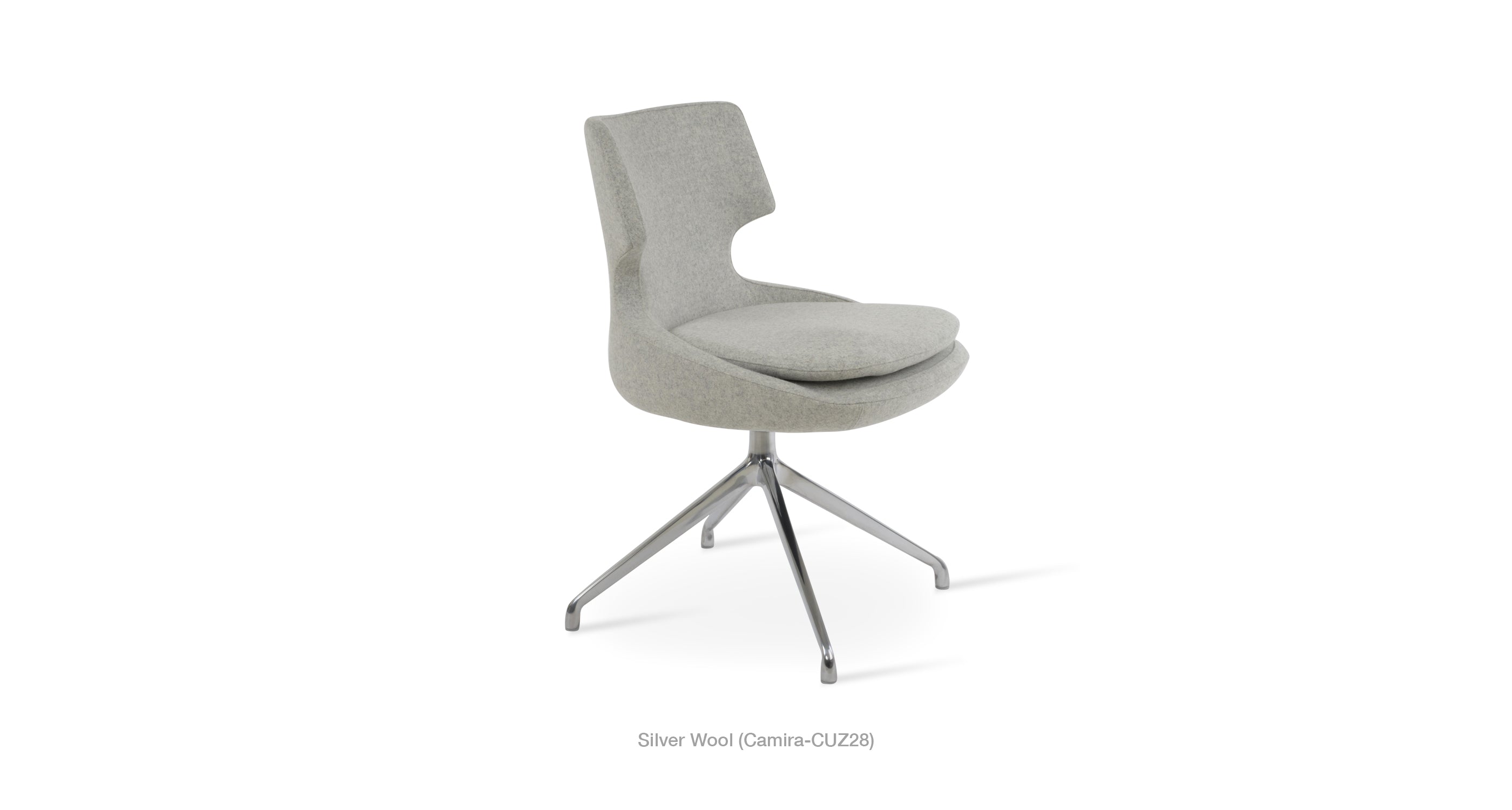 Patara Spider Swivel Chair - comfortable seating for dining and office spaces | Image 41 | InSTYLE Home & Rugs