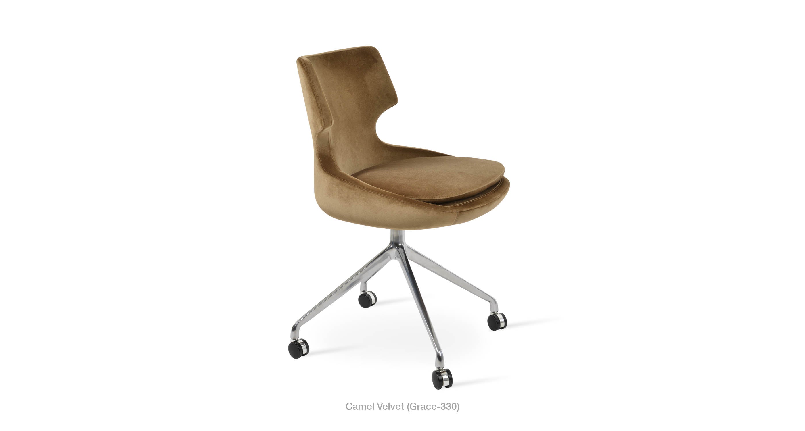 Patara Spider Swivel Chair - comfortable seating for dining and office spaces | Image 76 | InSTYLE Home & Rugs