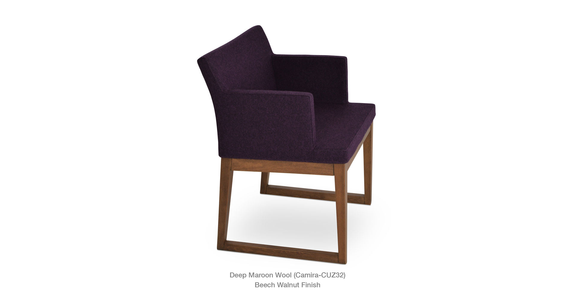 Soho Sled Wood Chair - comfortable seating for dining and office spaces | Image 23 | InSTYLE Home & Rugs