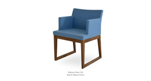 Soho Sled Wood Chair - comfortable seating for dining and office spaces | Image 8 | InSTYLE Home & Rugs