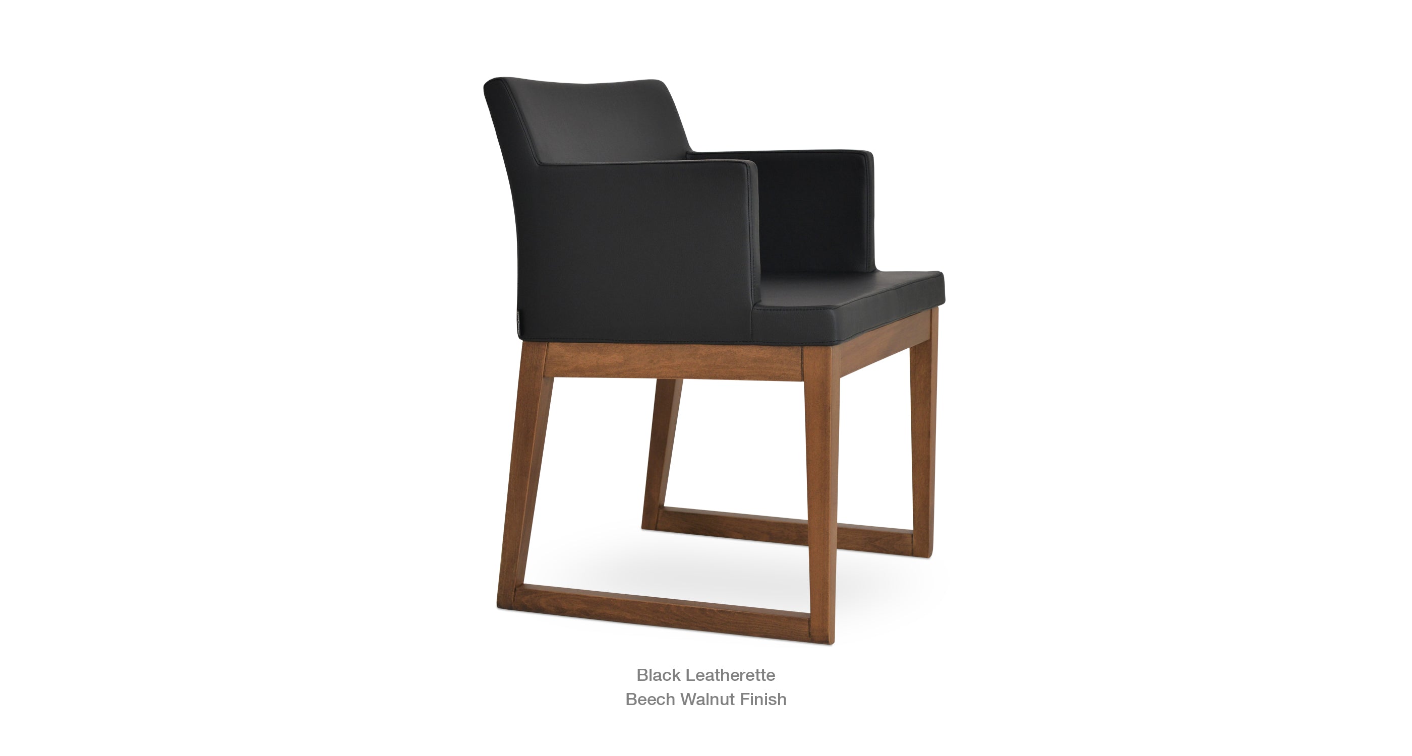Soho Sled Wood Chair - comfortable seating for dining and office spaces | Image 14 | InSTYLE Home & Rugs