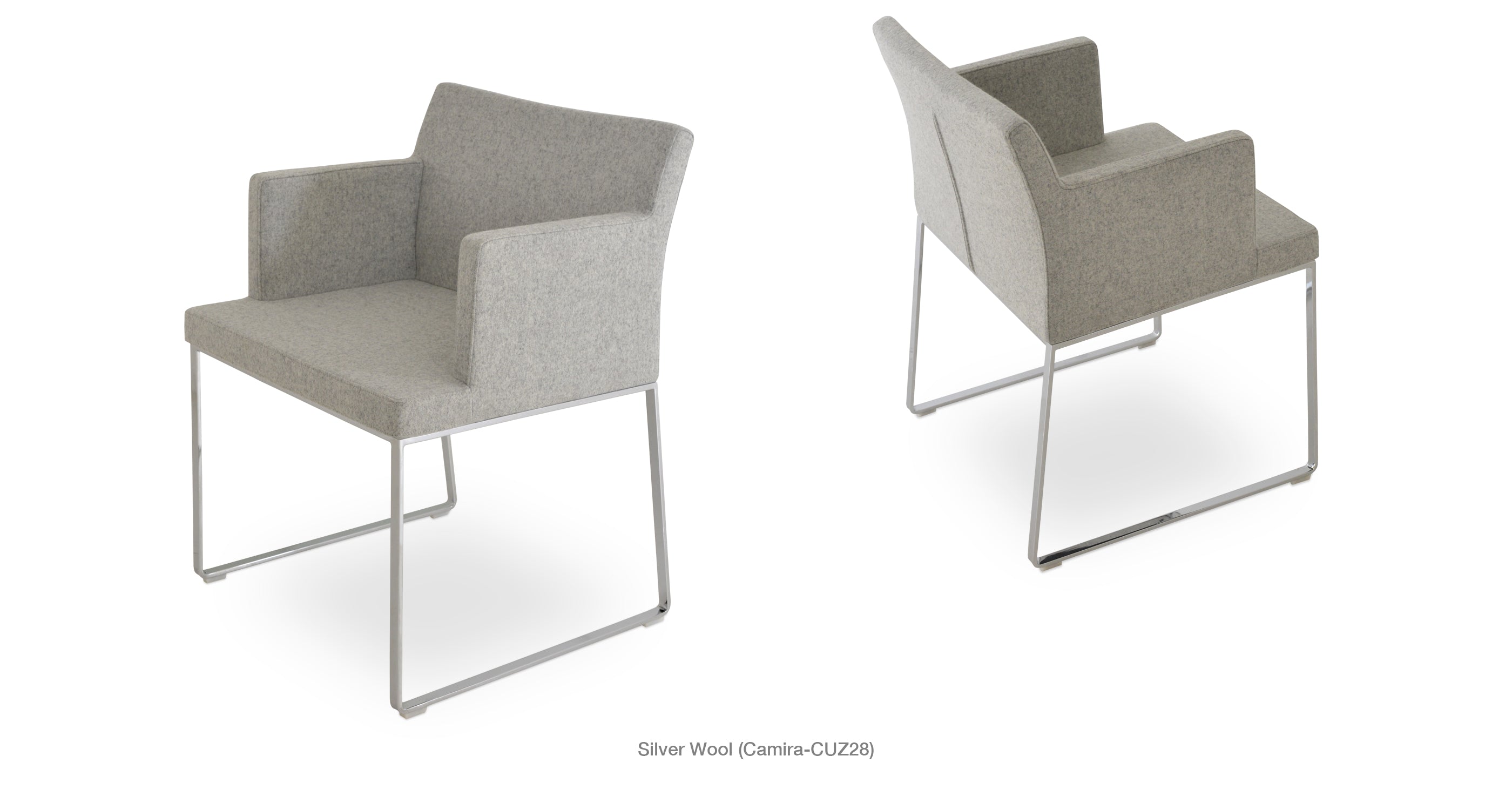 Soho Sled Chair - elegant seating for dining areas | Image 25 | InSTYLE Home & Rugs