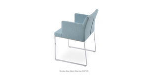 Soho Sled Chair - elegant seating for dining areas | Image 29 | InSTYLE Home & Rugs