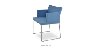 Soho Sled Chair - elegant seating for dining areas | Image 35 | InSTYLE Home & Rugs