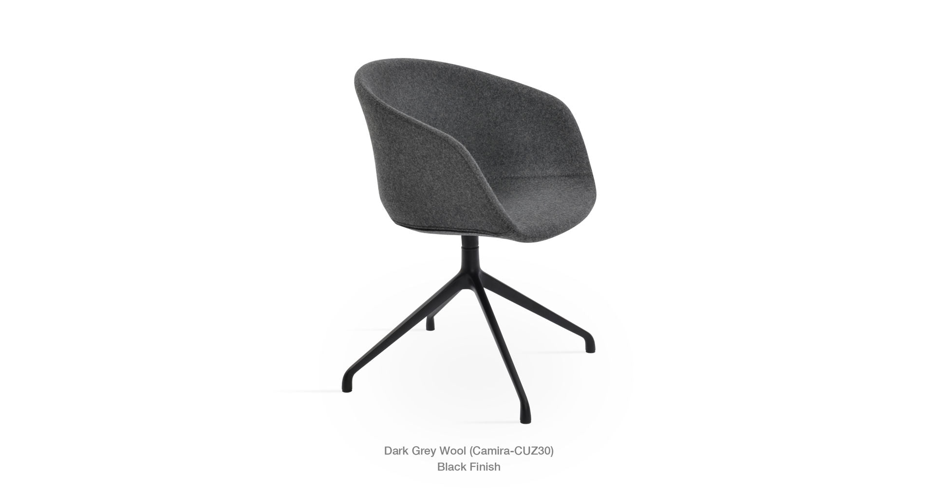 Tribeca Spider Swivel Chair - comfortable seating for dining and office spaces | Image 8 | InSTYLE Home & Rugs