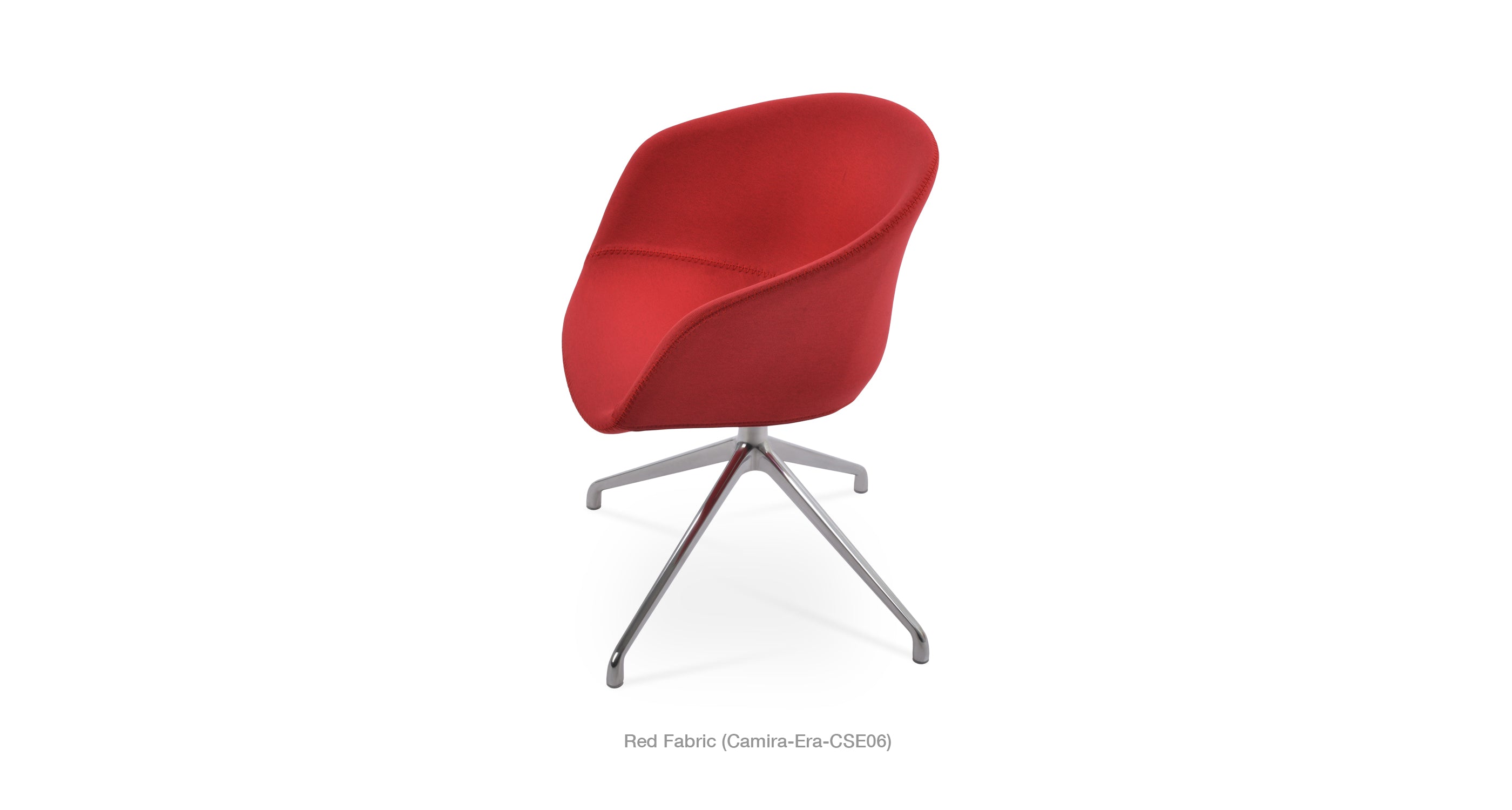 Tribeca Spider Swivel Chair - comfortable seating for dining and office spaces | Image 6 | InSTYLE Home & Rugs