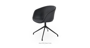 Tribeca Spider Swivel Chair - comfortable seating for dining and office spaces | Image 10 | InSTYLE Home & Rugs