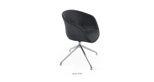 Tribeca Spider Swivel Chair - comfortable seating for dining and office spaces | Image 11 | InSTYLE Home & Rugs