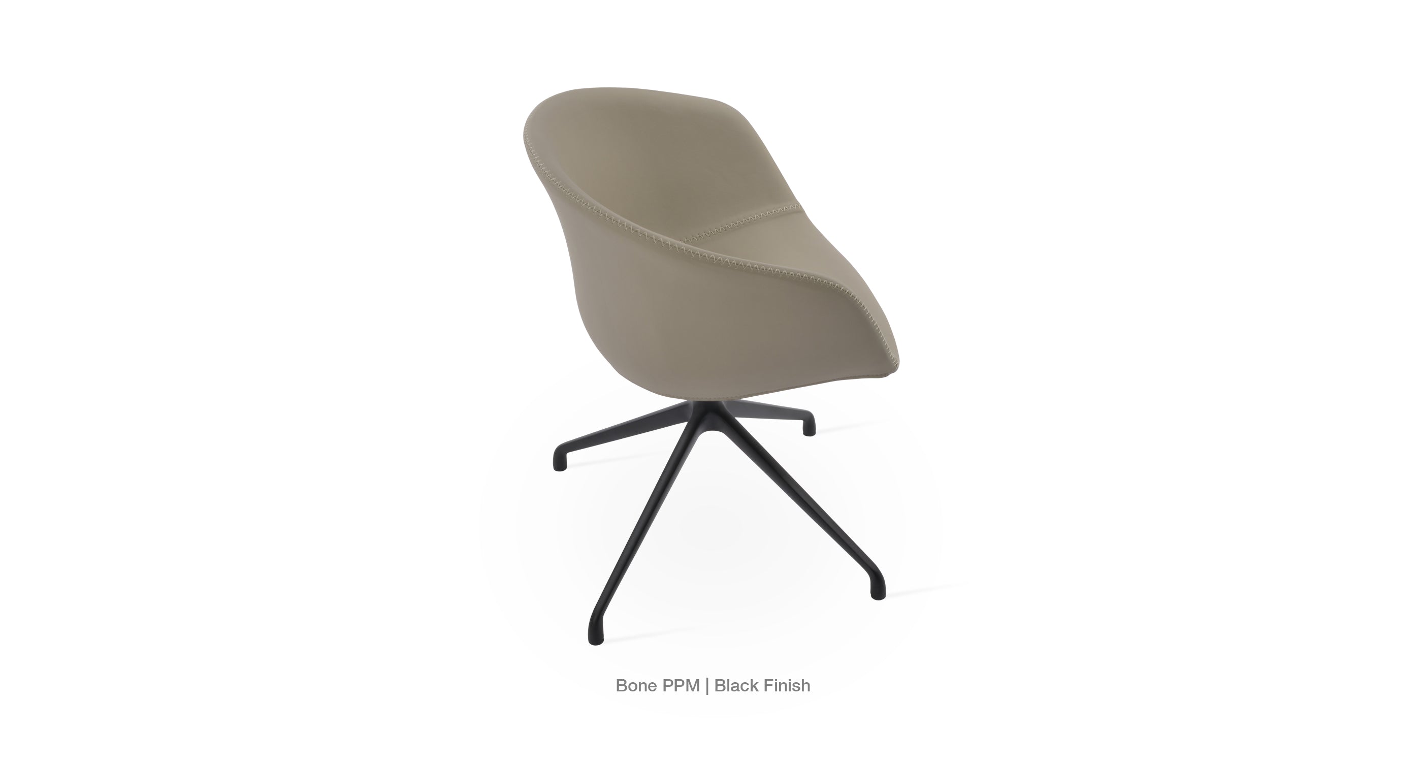 Tribeca Spider Swivel Chair - comfortable seating for dining and office spaces | Image 12 | InSTYLE Home & Rugs