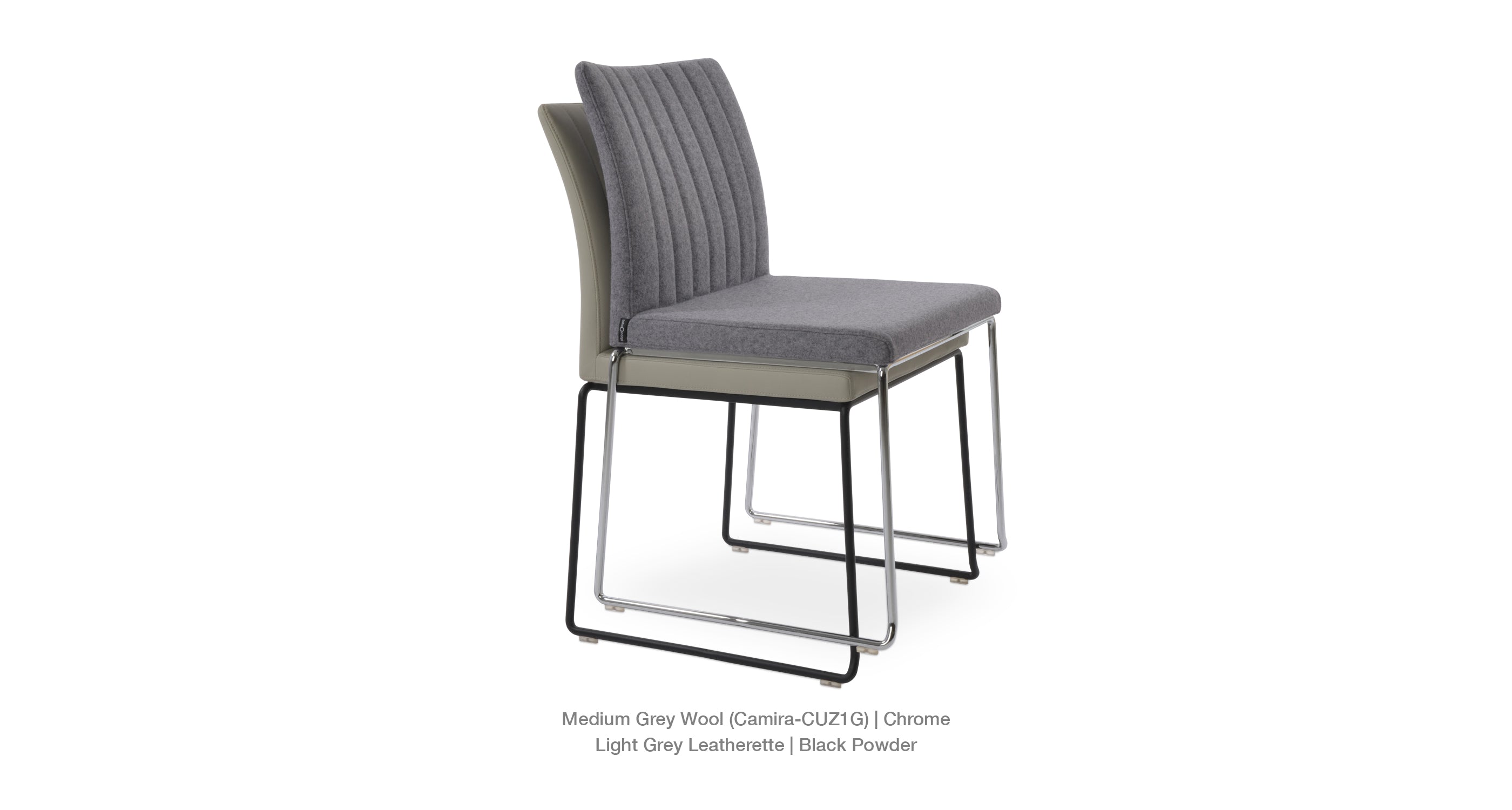 Zeyno Stackable Chair - comfortable seating for dining and office spaces | Image 25 | InSTYLE Home & Rugs
