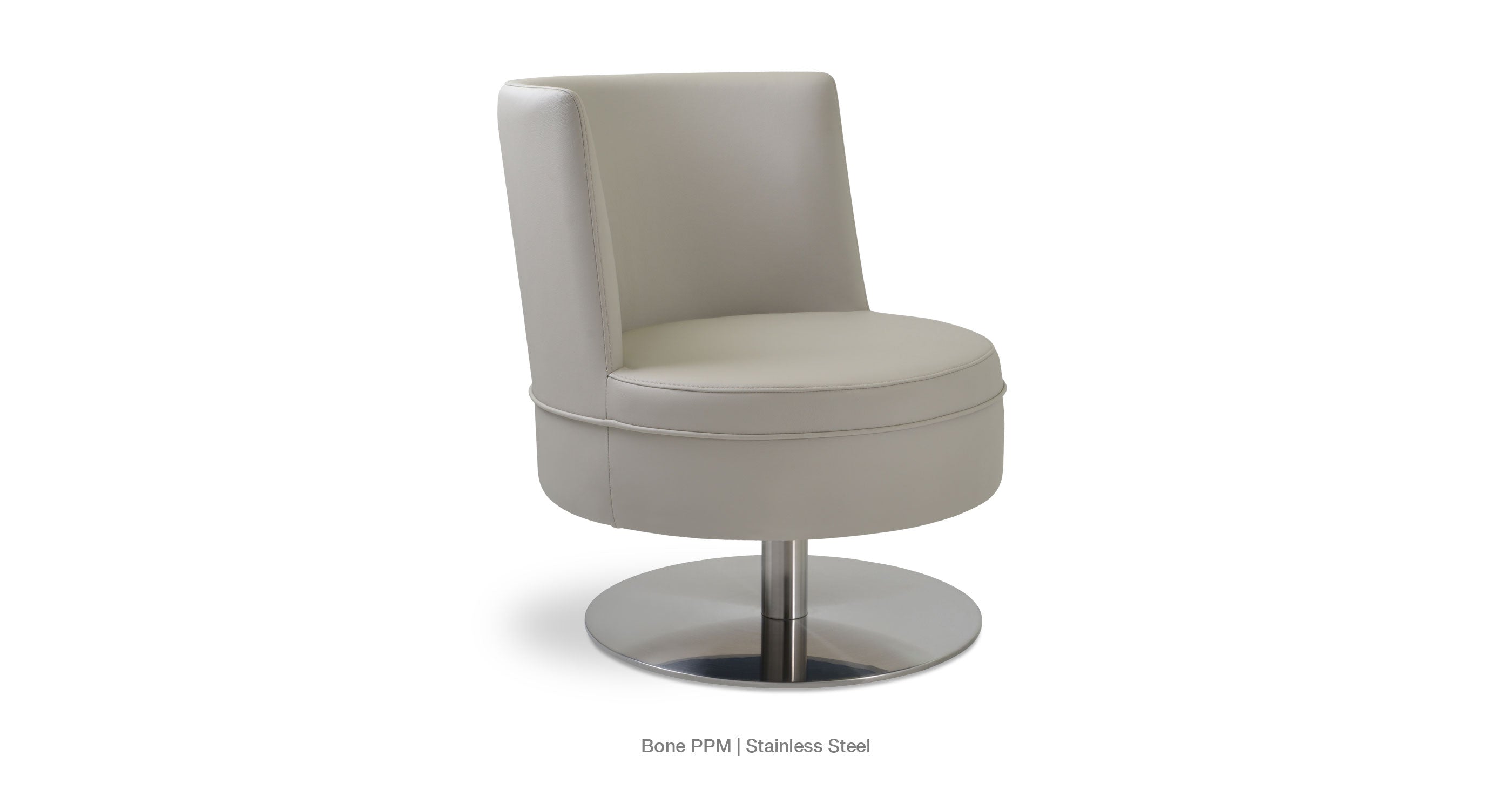 Hilton Round Swivel - | Image 3 | InSTYLE Home & Rugs