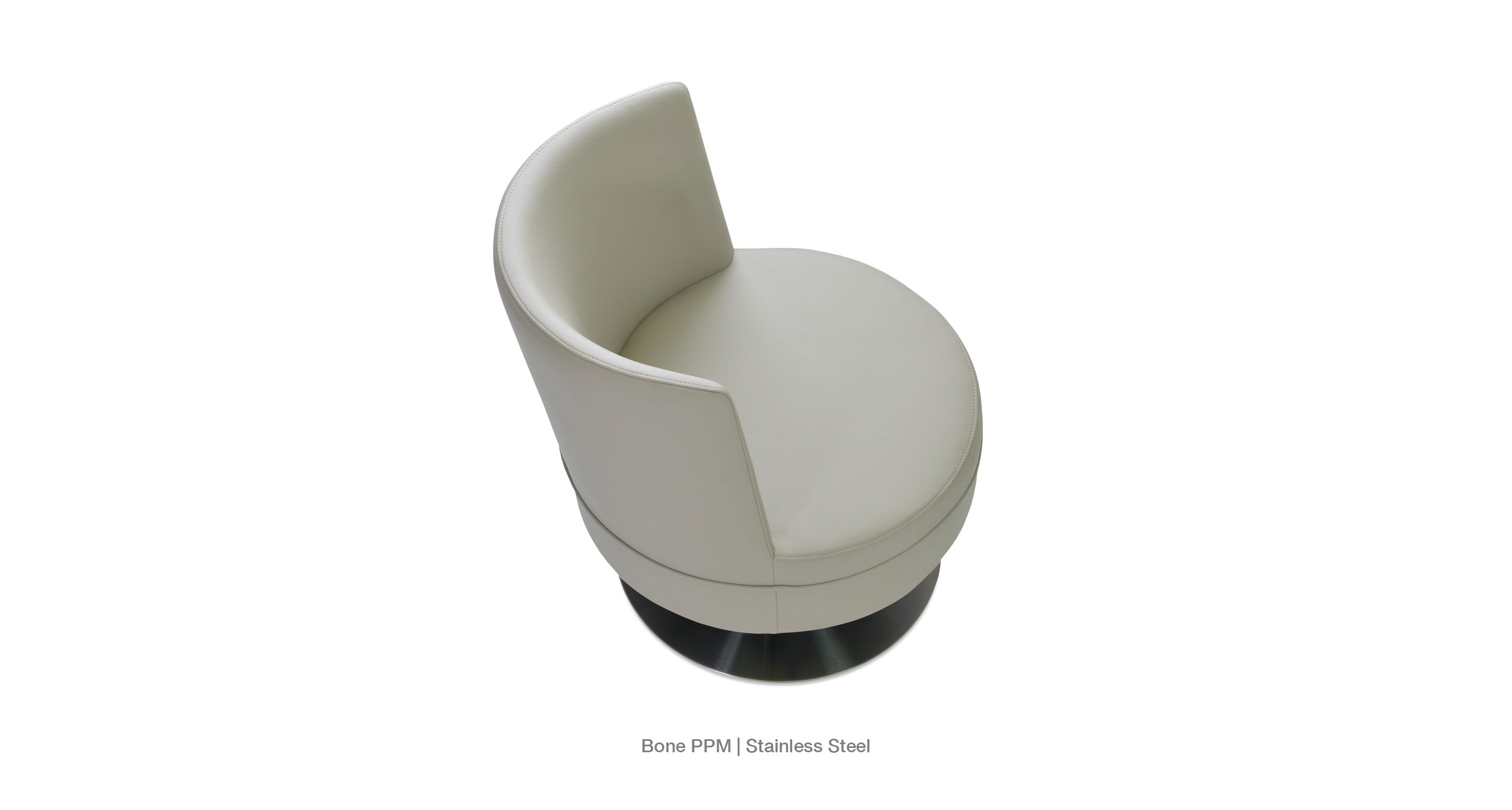 Hilton Round Swivel - | Image 5 | InSTYLE Home & Rugs