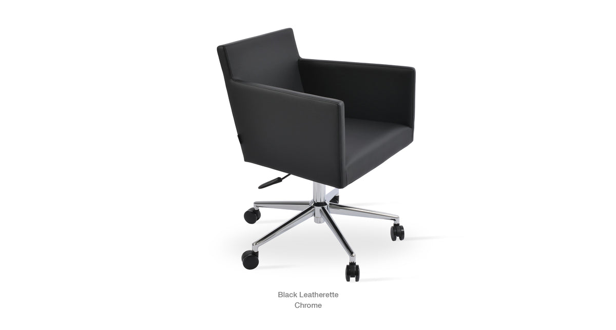Harput Office Chair - comfortable seating for dining and office spaces | Image 12 | InSTYLE Home & Rugs