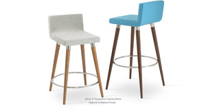 Dallas DR Wood Stools - compact and stylish design | Image 4 | InSTYLE Home & Rugs
