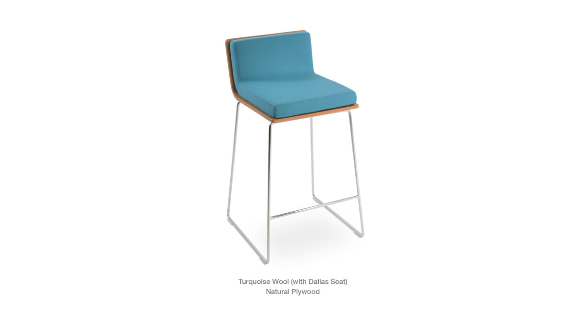 Dallas PL Wire Stools - available in various heights | Image 5 | InSTYLE Home & Rugs