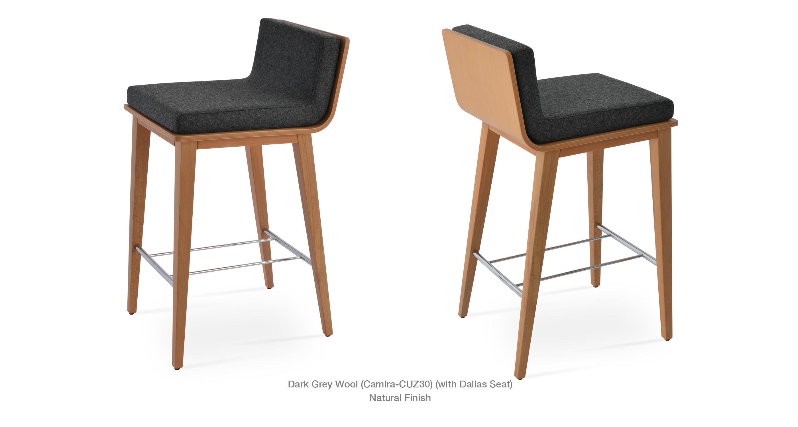 Dallas PL Wood Stools - available in various heights | Image 24 | InSTYLE Home & Rugs