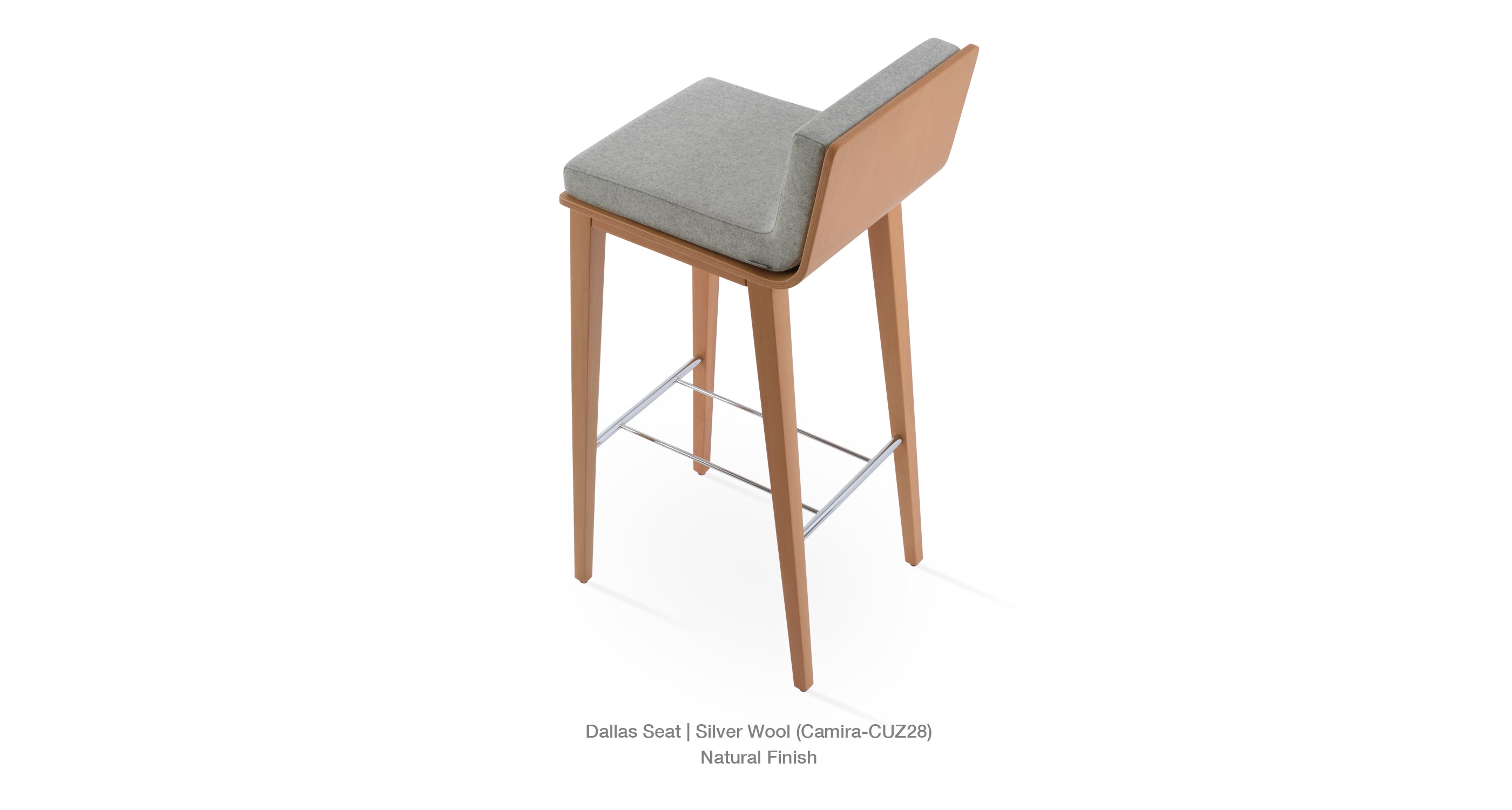 Dallas PL Wood Stools - available in various heights | Image 5 | InSTYLE Home & Rugs
