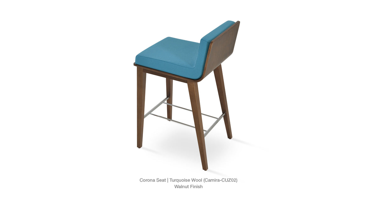 Dallas PL Wood Stools - available in various heights | Image 11 | InSTYLE Home & Rugs
