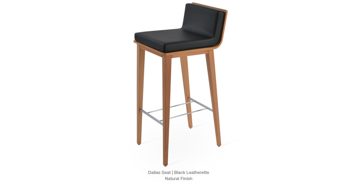 Dallas PL Wood Stools - available in various heights | Image 15 | InSTYLE Home & Rugs