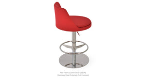 Martini Piston Full Footrest - bold and creative art for unique interior décor | Image 4 | InSTYLE Home & Rugs