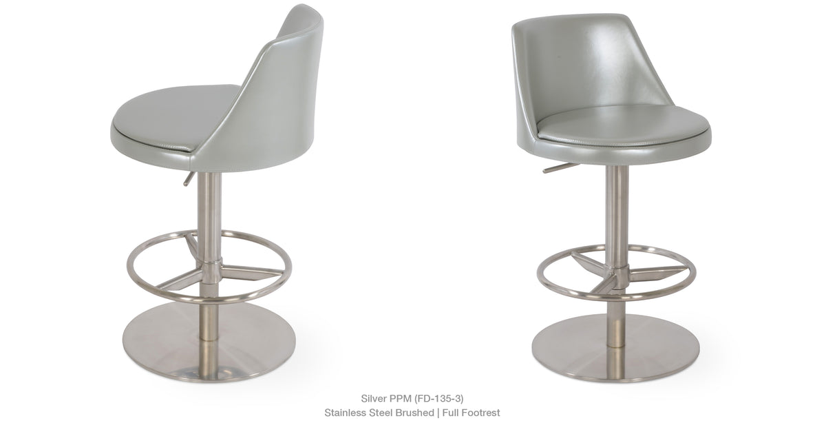 Martini Piston Full Footrest - bold and creative art for unique interior décor | Image 12 | InSTYLE Home & Rugs