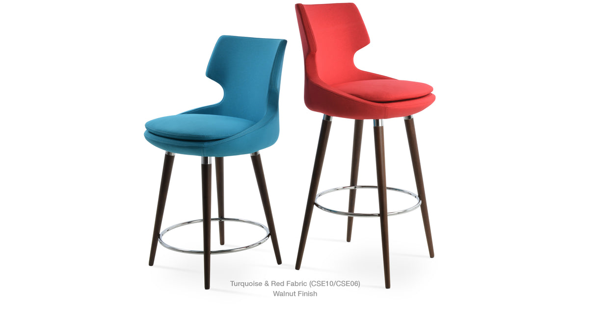 Patara DR Wood Stools - available in various heights | Image 7 | InSTYLE Home & Rugs
