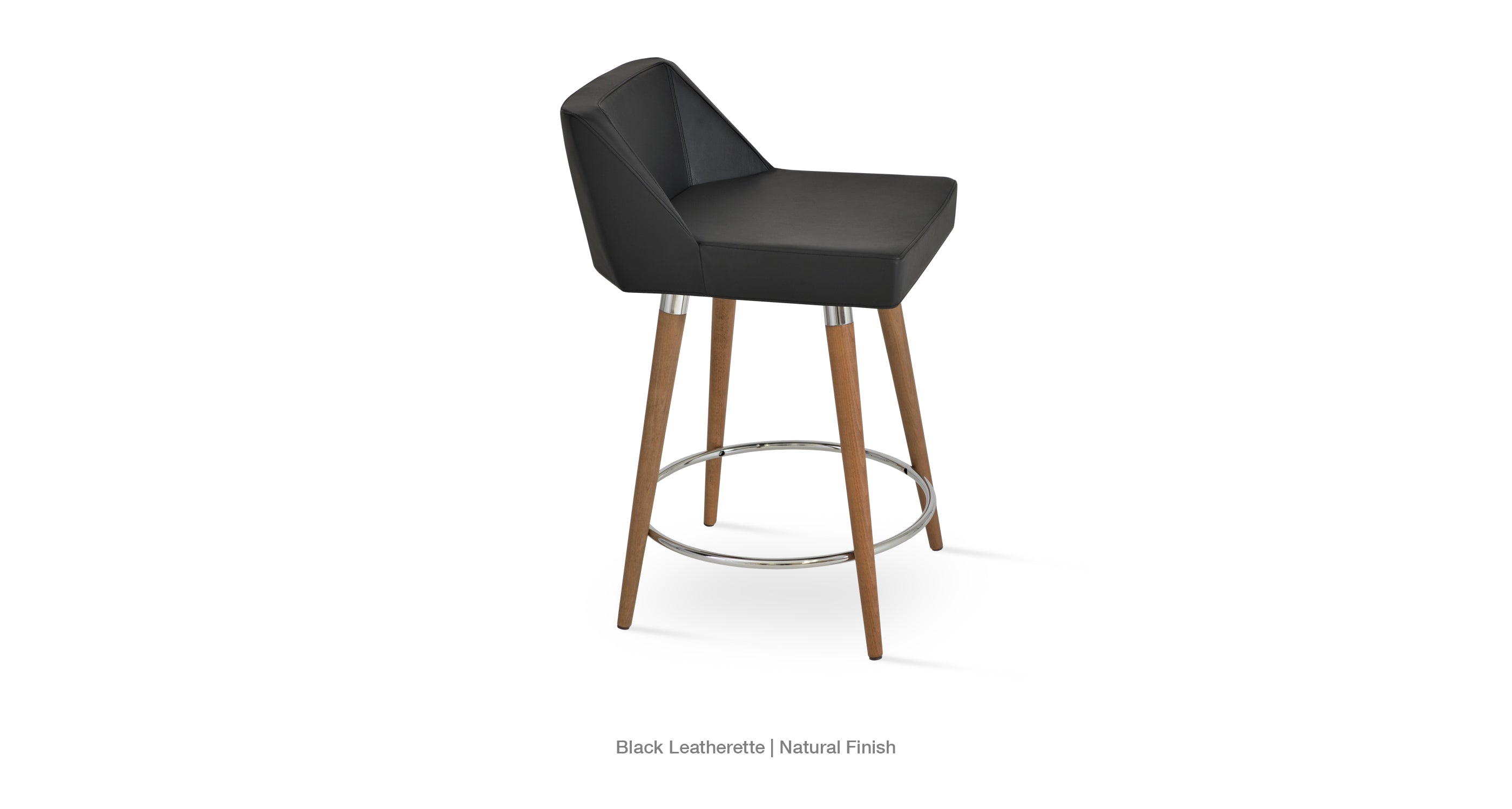 Prisma Wood Stools - compact and stylish design | Image 2 | InSTYLE Home & Rugs