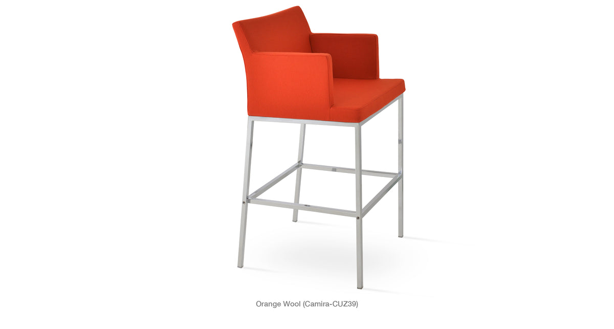 Soho Metal Stools - compact and stylish design | Image 4 | InSTYLE Home & Rugs