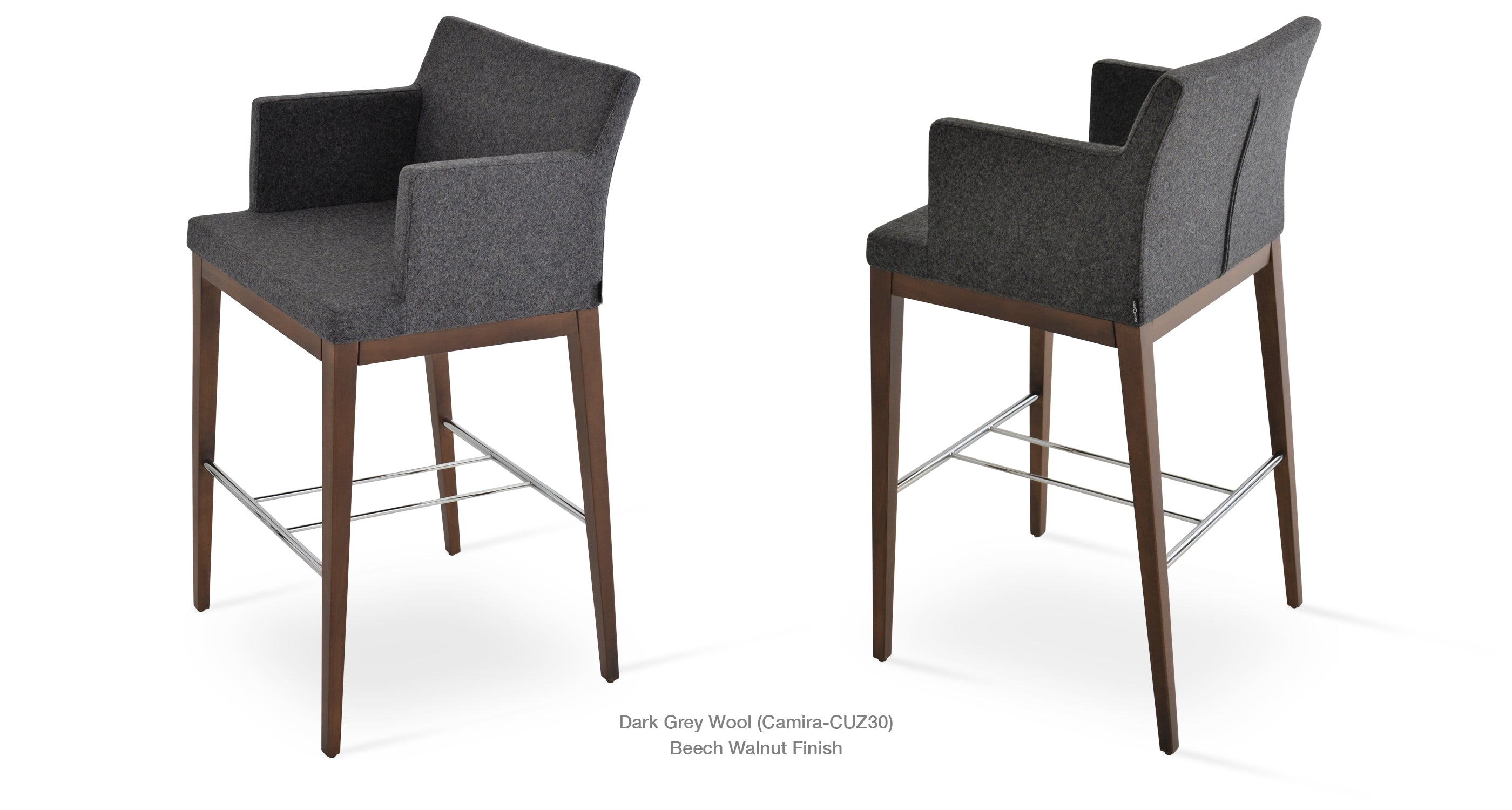 Soho Wood Stools - available in various heights | Image 17 | InSTYLE Home & Rugs
