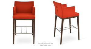 Soho Wood Stools - available in various heights | Image 3 | InSTYLE Home & Rugs