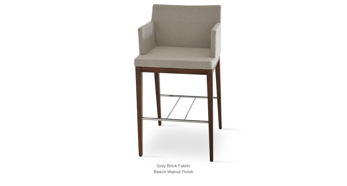 Soho Wood Stools - available in various heights | Image 9 | InSTYLE Home & Rugs