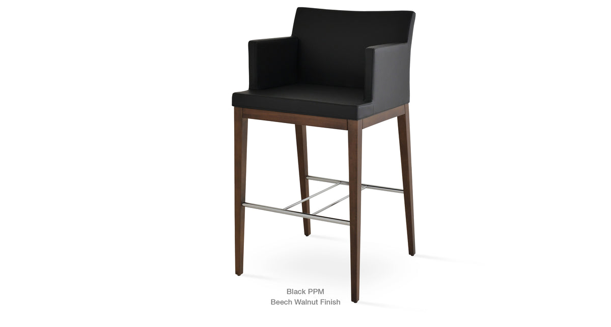 Soho Wood Stools - available in various heights | Image 10 | InSTYLE Home & Rugs
