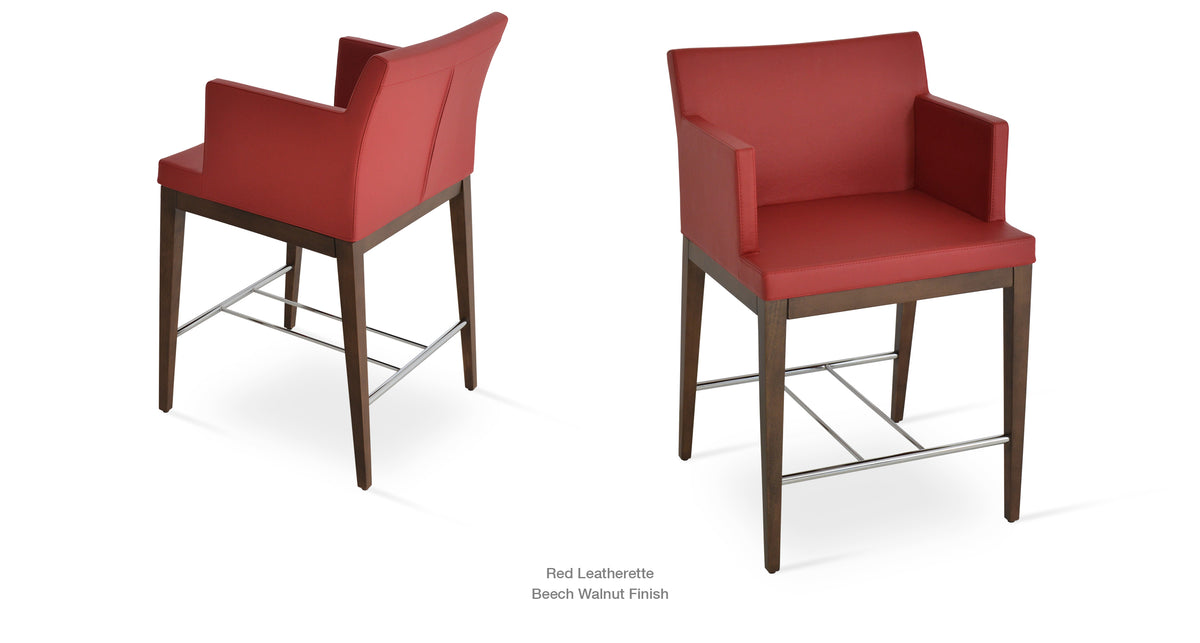 Soho Wood Stools - available in various heights | Image 14 | InSTYLE Home & Rugs