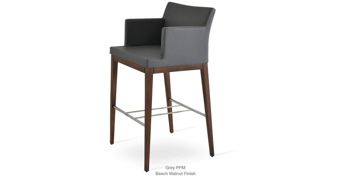 Soho Wood Stools - available in various heights | Image 15 | InSTYLE Home & Rugs